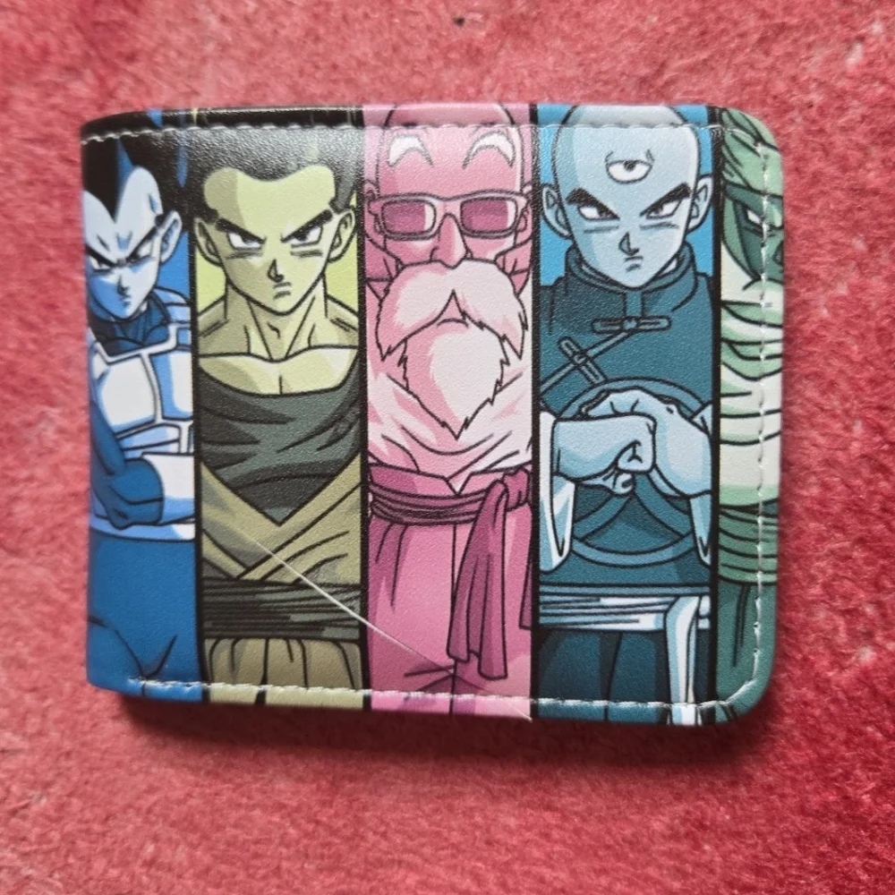 New dragon ball z anime manga leather wallet